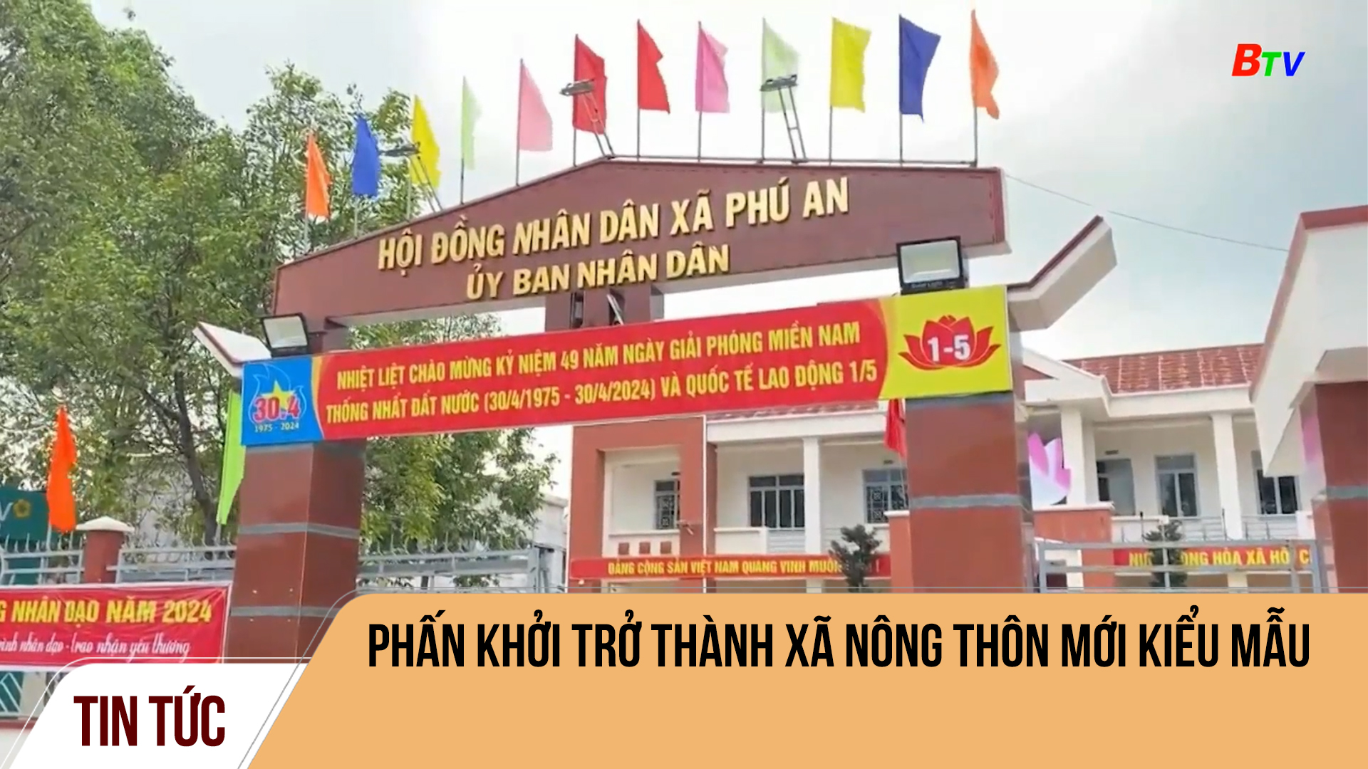 Phấn khởi trở thành xã nông thôn mới kiểu mẫu