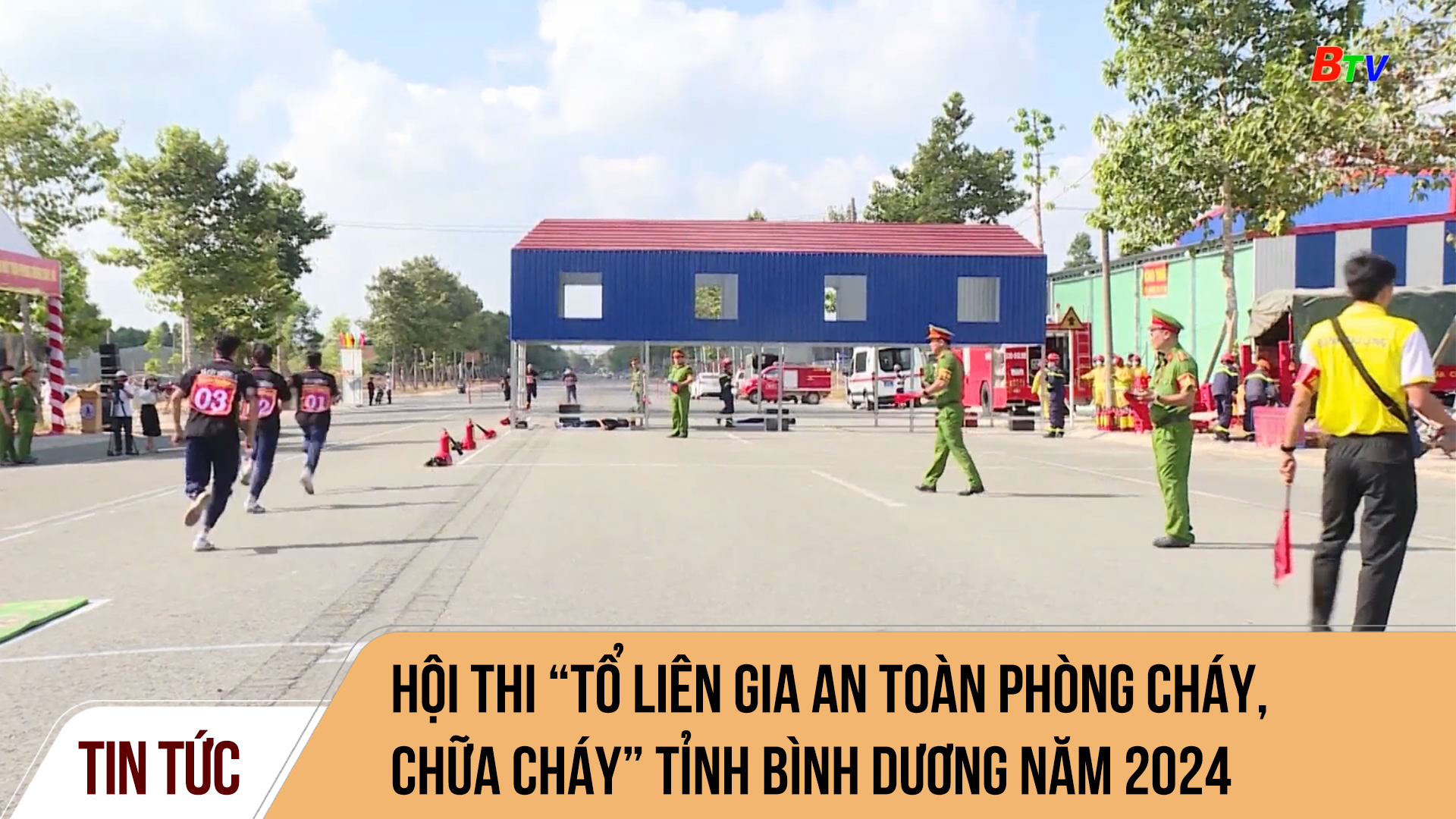 Hội thi “Tổ liên gia an toàn phòng cháy, chữa cháy” tỉnh Bình Dương năm 2024