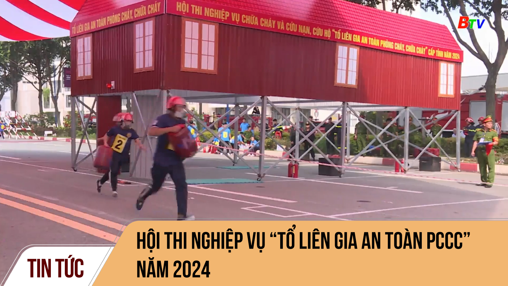 Hội thi nghiệp vụ “Tổ liên gia an toàn PCCC” năm 2024