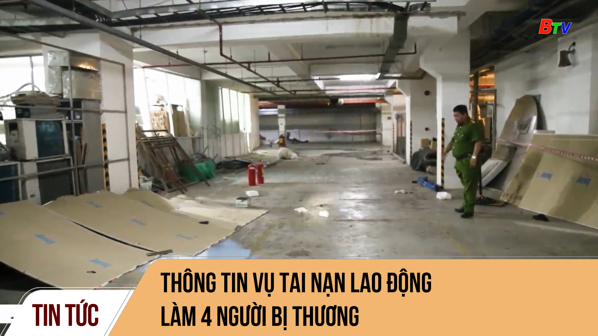 Thông tin vụ tai nạn lao động làm 4 người bị thương