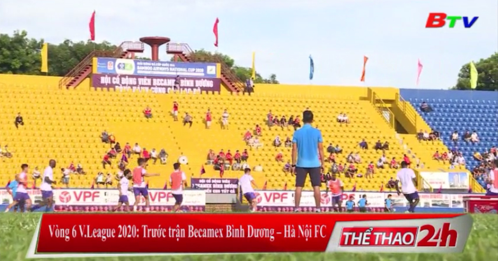 Vòng 6 V-League 2020 – Trước trận Becamex Bình Dương - Hà Nội FC