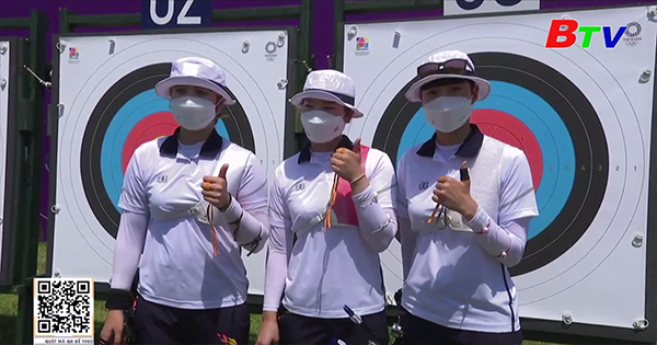 Các cung thủ người Hàn Quốc lập 3 kỷ lục Olympic mới