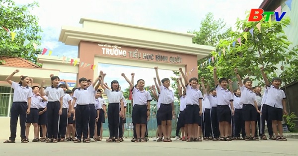 Khối tiểu học tích cực tập luyện chờ ngày tranh tài Việt dã Chào Năm Mới 2021