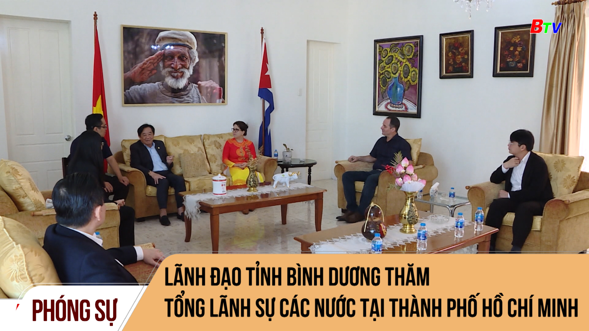 Lãnh đạo tỉnh Bình Dương thăm Tổng Lãnh sự các nước tại thành phố Hồ Chí Minh	