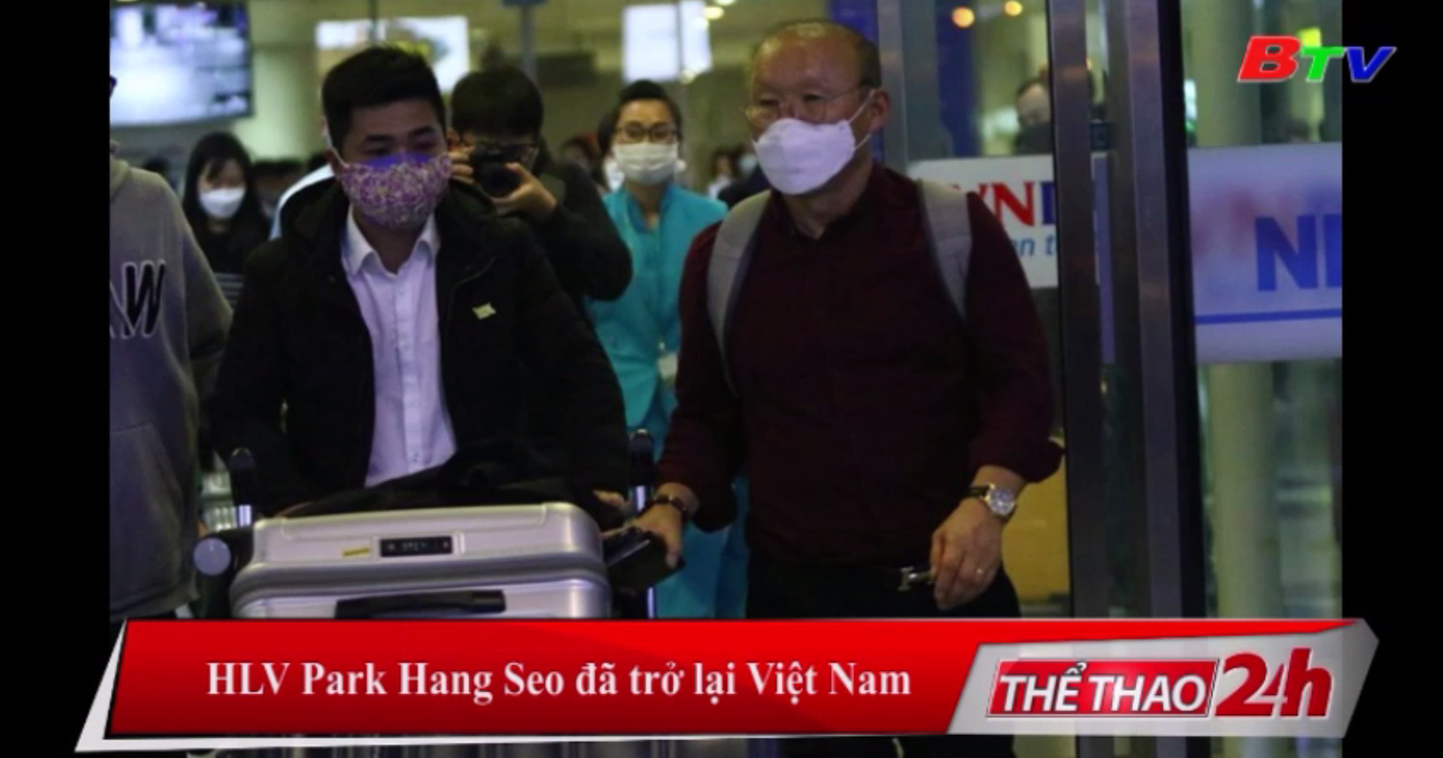 HLV Park Hang-seo đã trở lại Việt Nam
