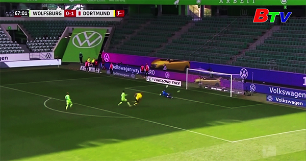 Vòng 31 Bundesliga – Wolfsburg 0-2 Dortmund