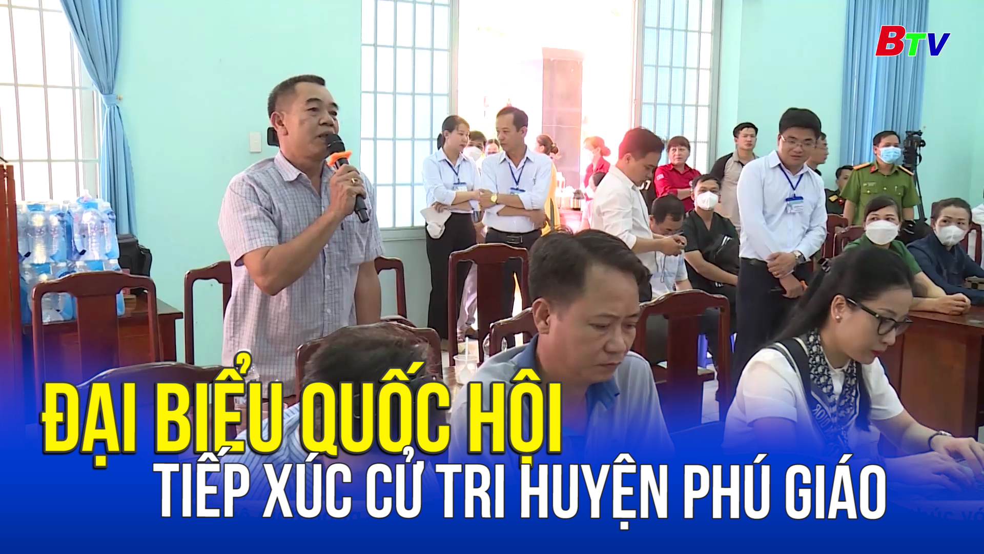 Đại biểu Quốc hội tiếp xúc cử tri huyện Phú Giáo