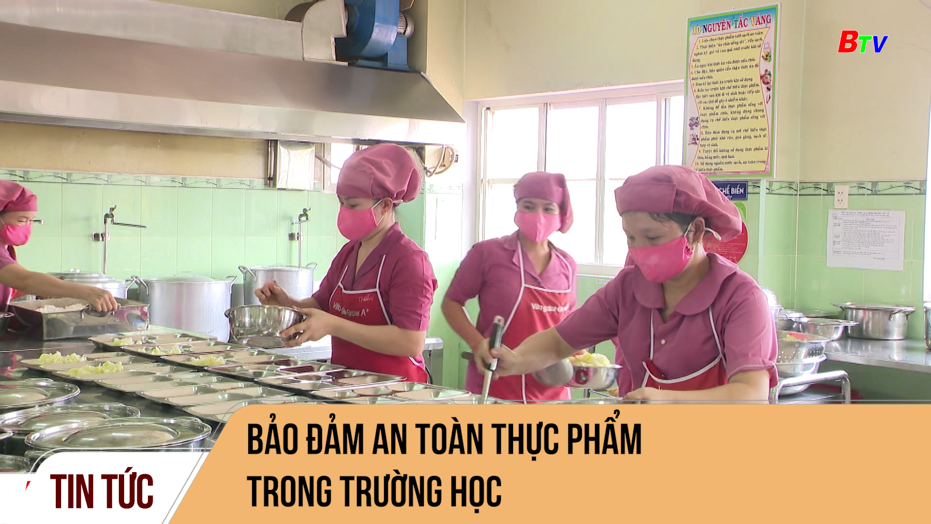 Bảo đảm an toàn thực phẩm trong trường học