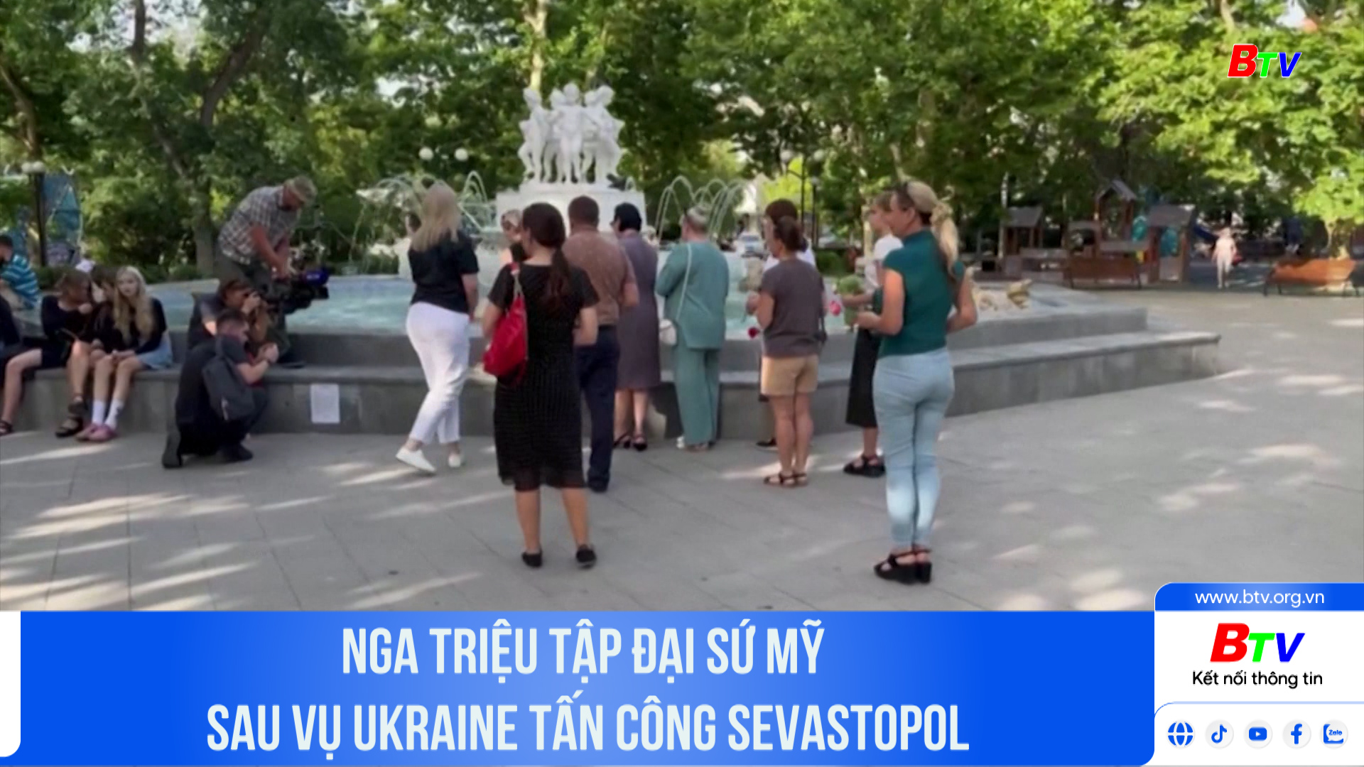 Nga triệu tập đại sứ Mỹ sau vụ Ukraine tấn công Sevastopol	