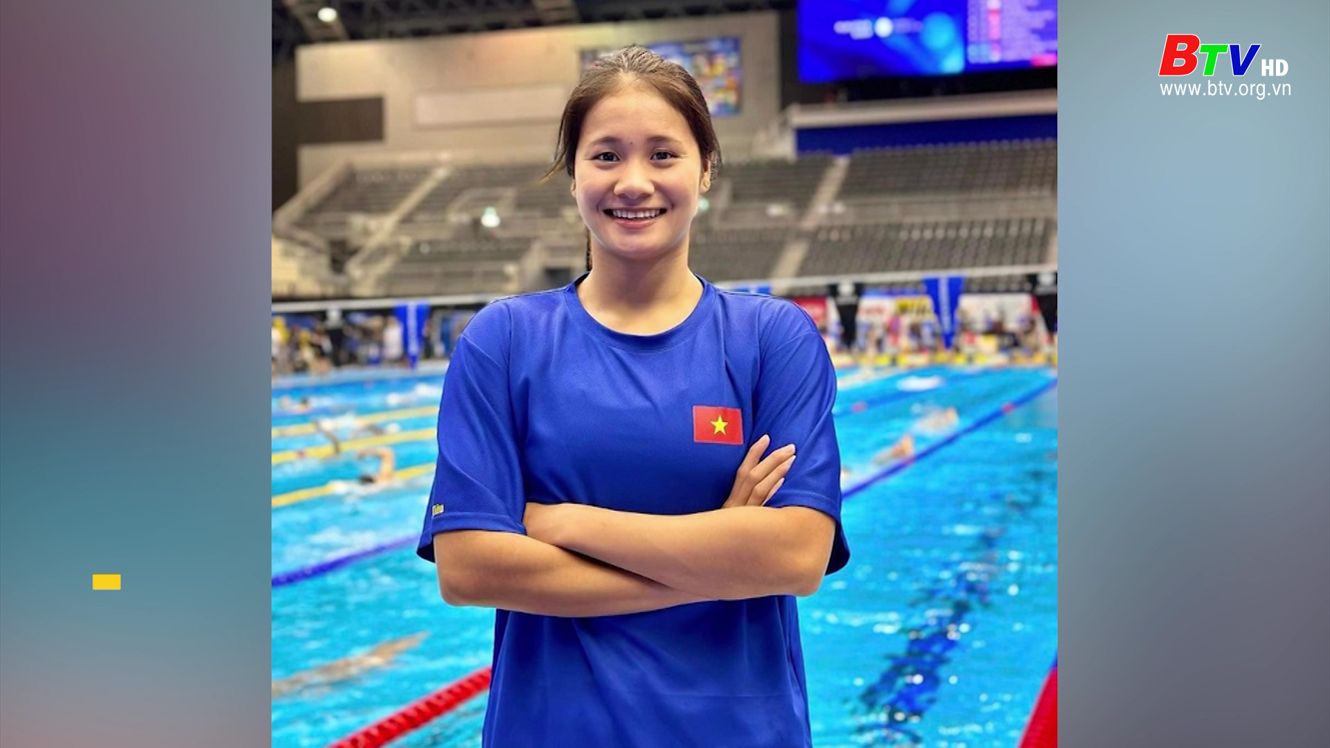 Võ Thị Mỹ Tiên đứng hạng 30 thế giới nội dung bơi 1.500m tự do