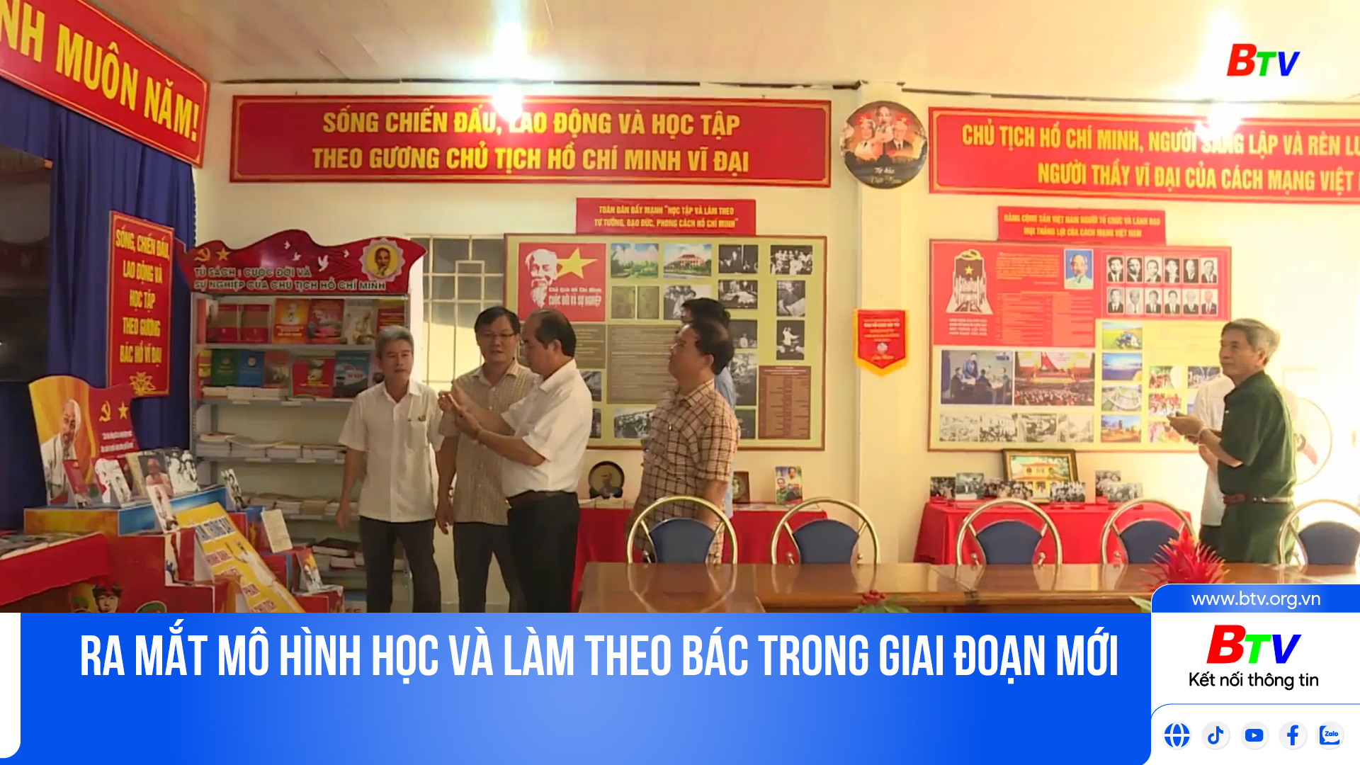 Ra mắt mô hình Học và làm theo Bác trong giai đoạn mới