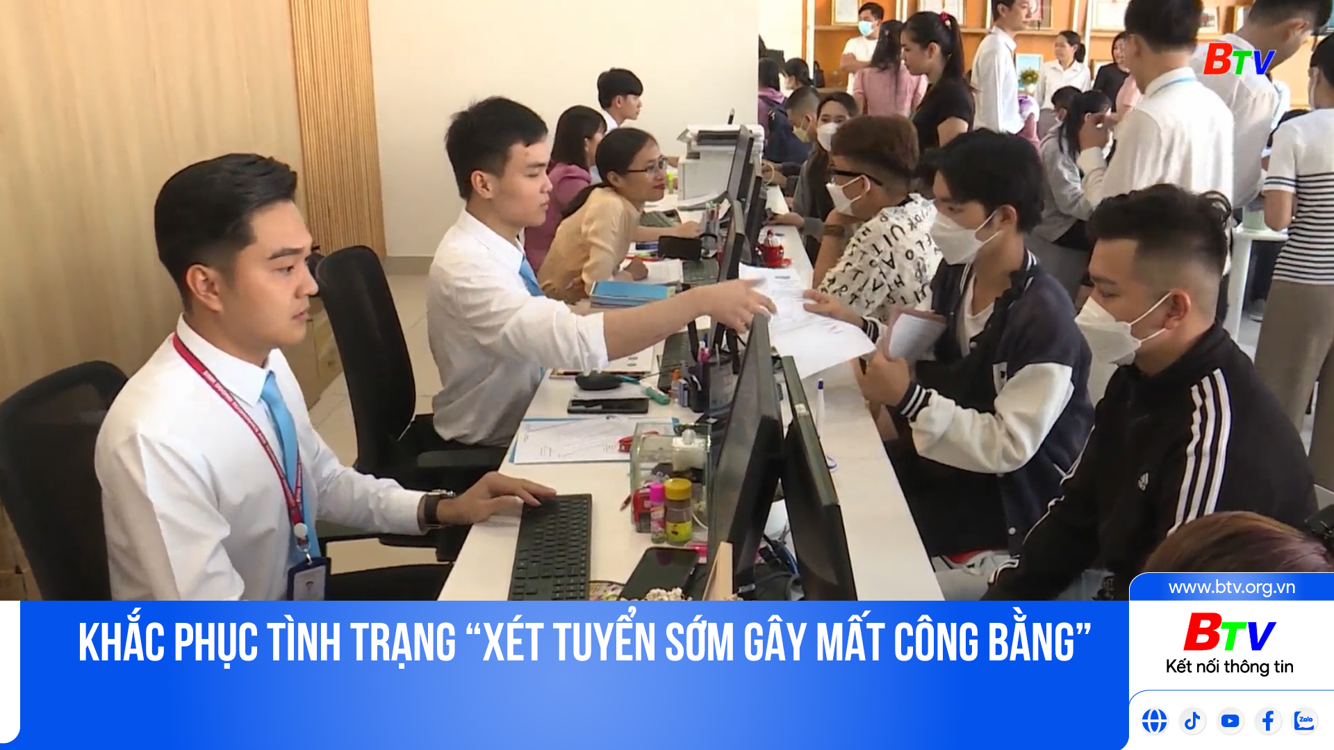 Khắc phục tình trạng “Xét tuyển sớm gây mất công bằng”