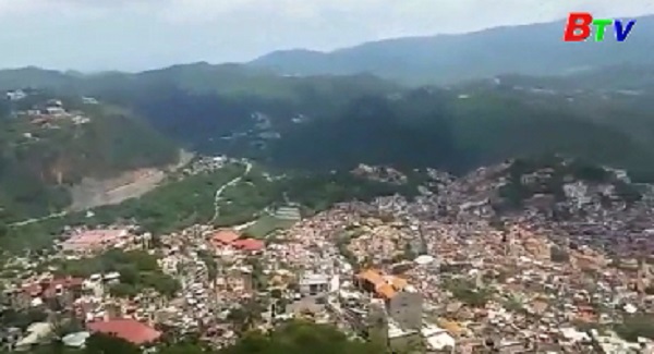 Miền Nam Mexico lại rung chuyển vì động đất