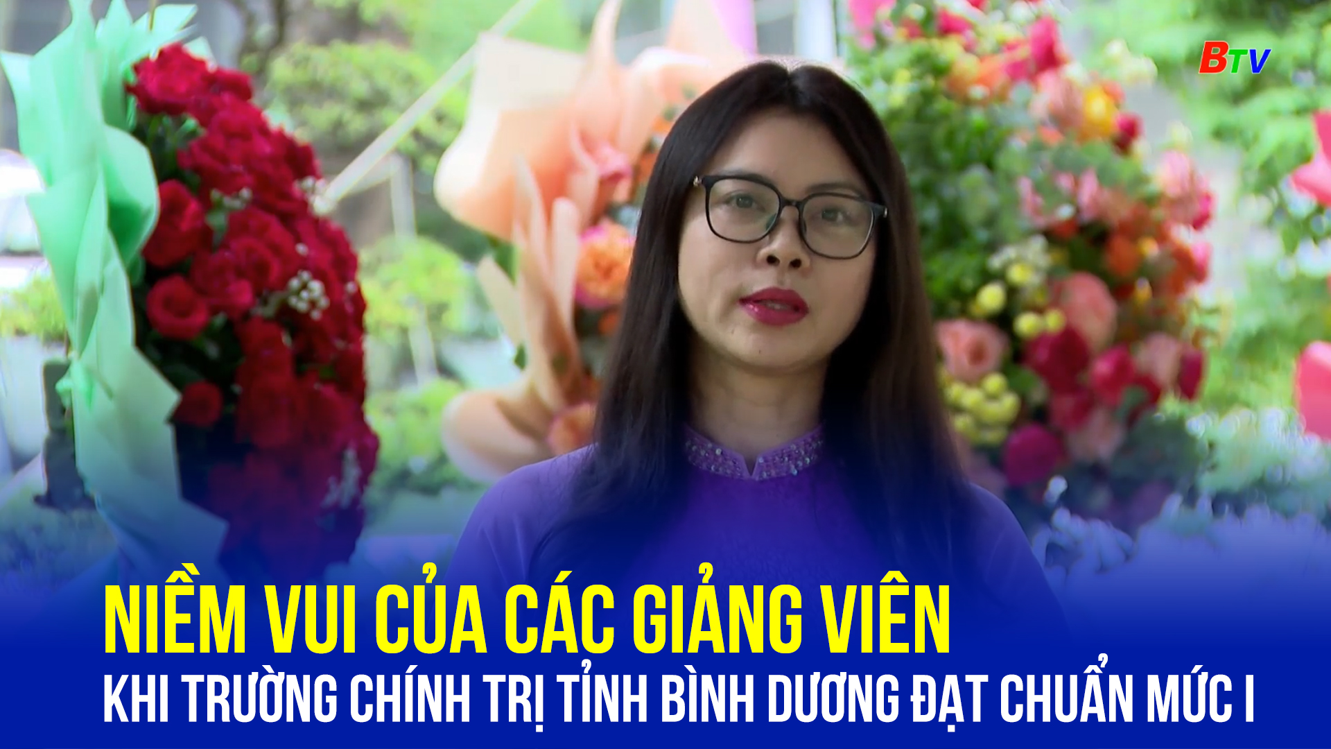 Niềm vui của các giảng viên khi Trường Chính trị tỉnh Bình Dương đạt chuẩn mức I