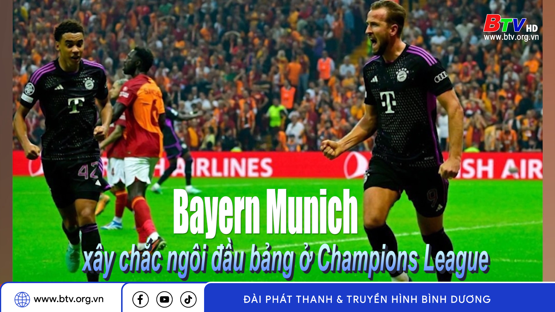Bayern Munich xây chắc ngôi đầu bảng ở Champions League