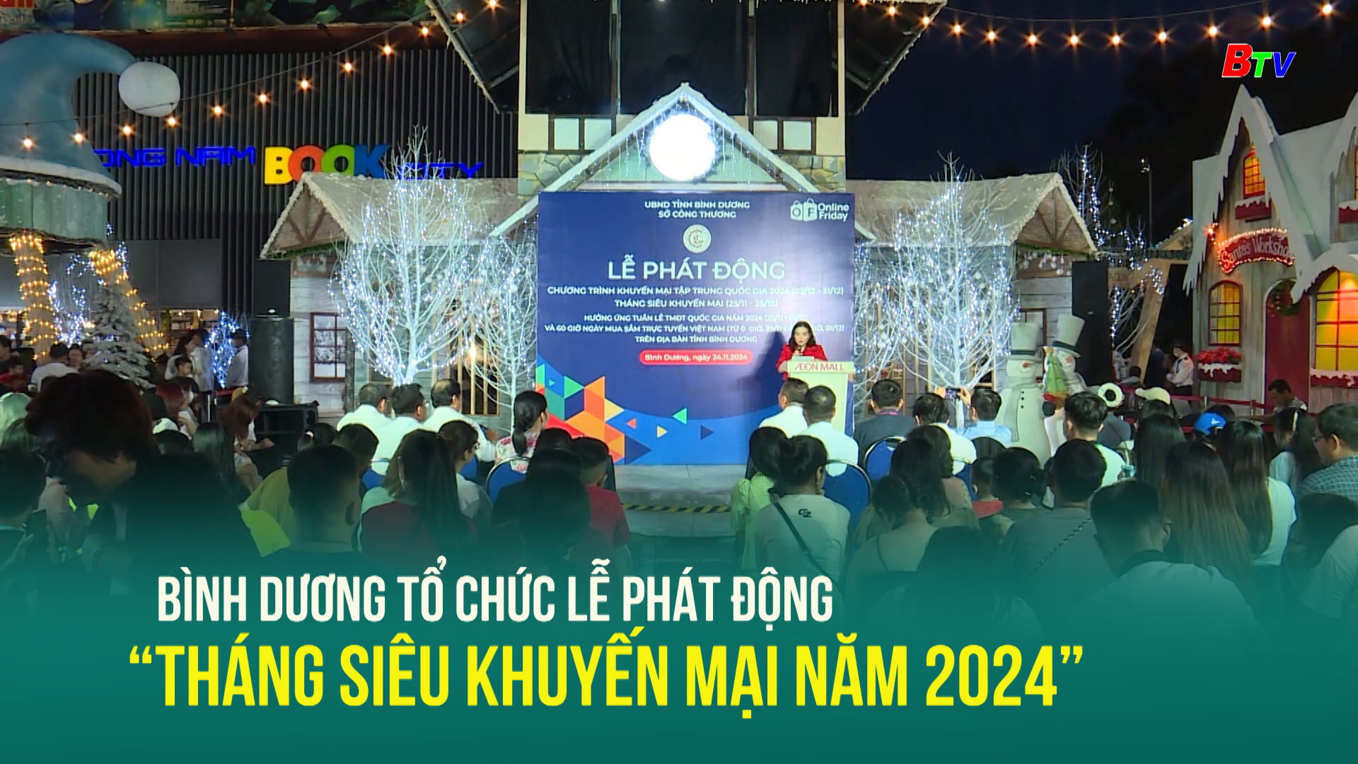 Bình Dương tổ chức Lễ phát động “Tháng siêu khuyến mại năm 2024”