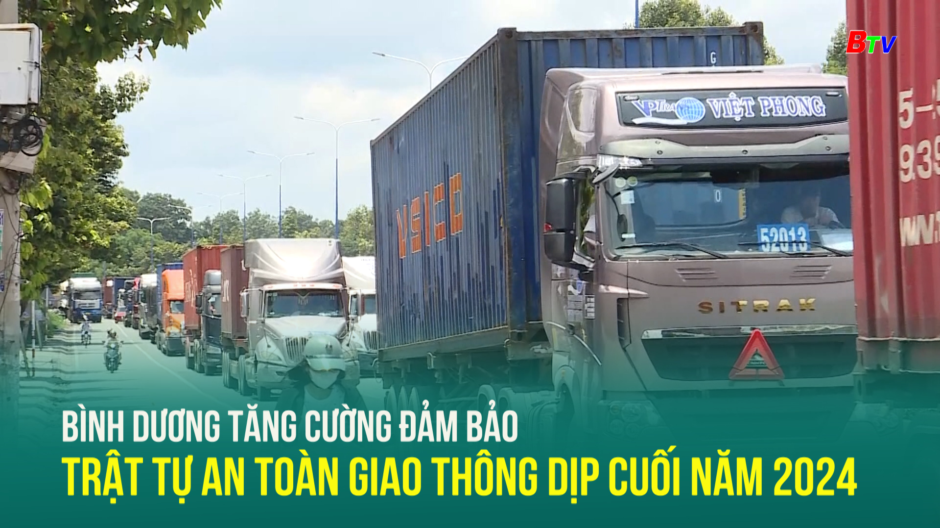 Bình Dương tăng cường đảm bảo trật tự an toàn giao thông dịp cuối năm 2024