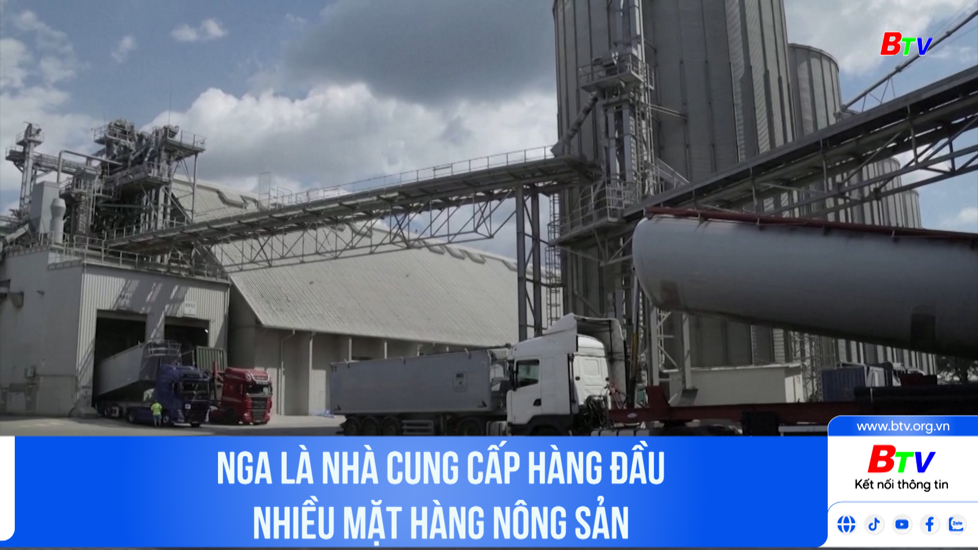 Nga là nhà cung cấp hàng đầu nhiều mặt hàng nông sản