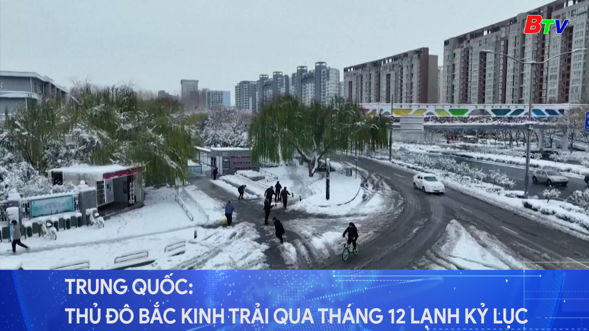 Trung Quốc: thủ đô Bắc Kinh trải qua tháng 12 lạnh kỷ lục