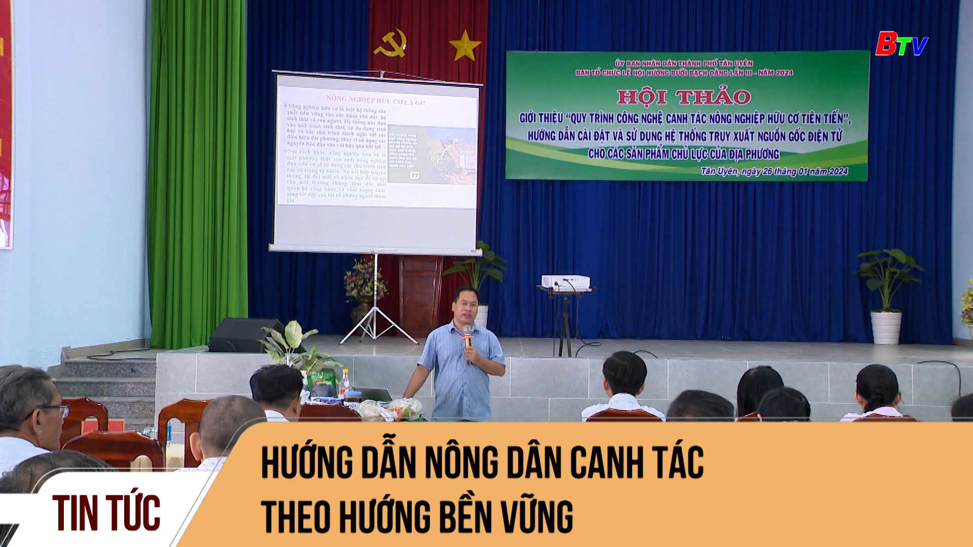 Hướng dẫn nông dân canh tác theo hướng bền vững