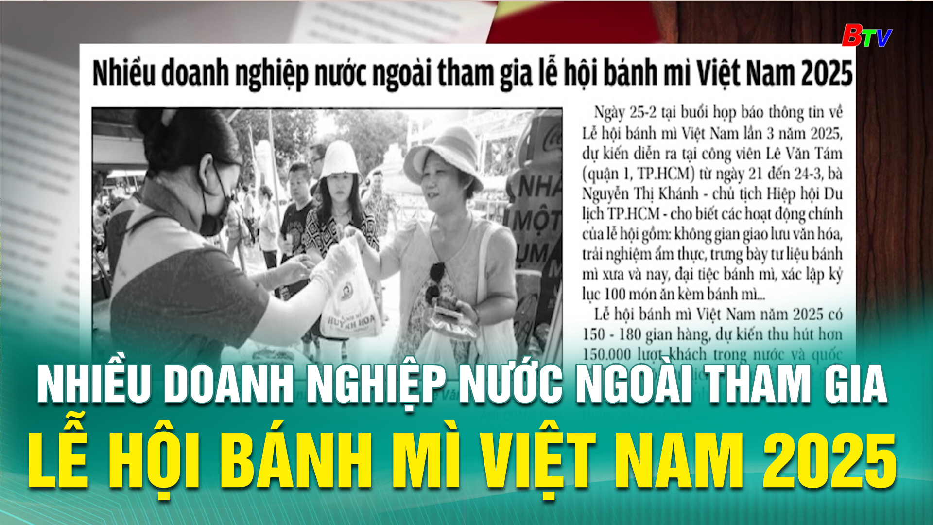 Nhiều doanh nghiệp nước ngoài tham gia lễ hội bánh mì Việt Nam 2025