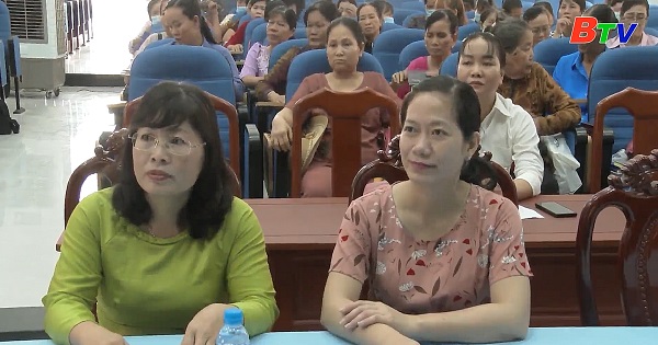 	Phụ nữ Bắc Tân Uyên tập huấn công tác tuyên truyền bầu cử