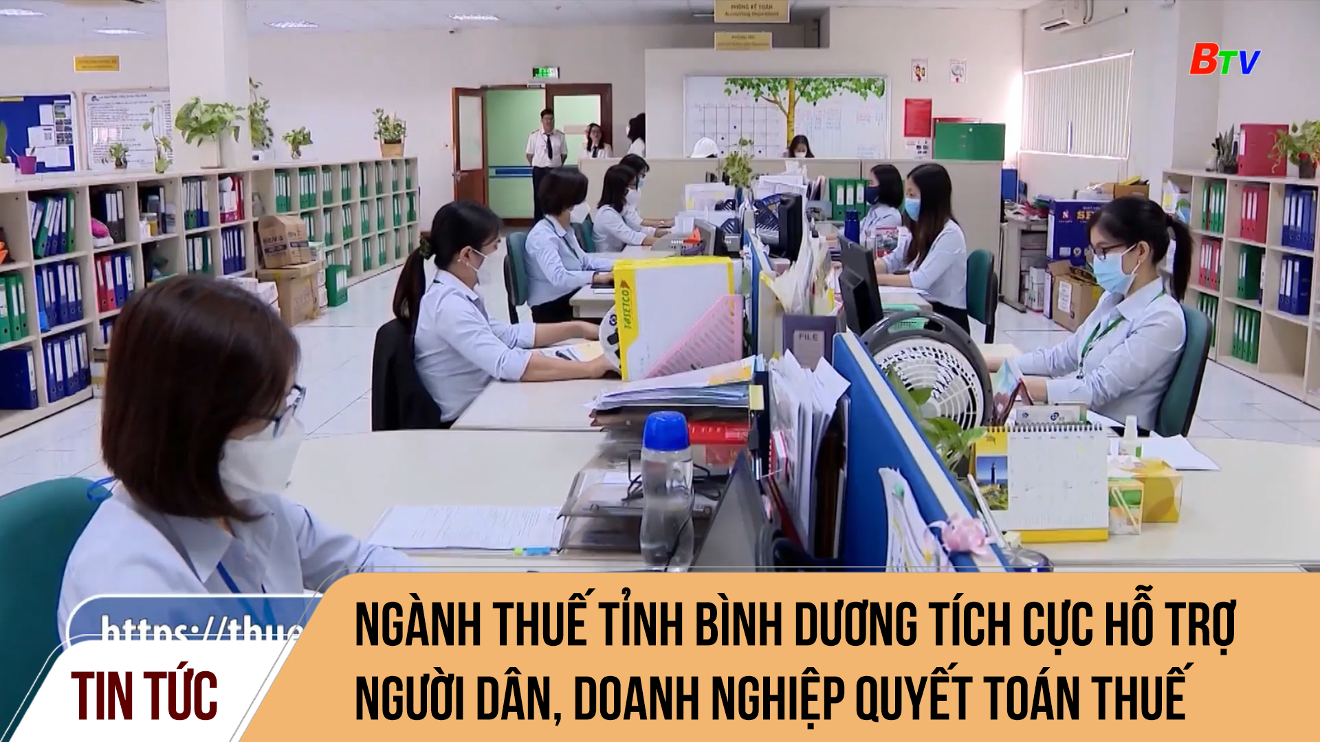 Ngành thuế tỉnh Bình Dương tích cực hỗ trợ người dân, doanh nghiệp quyết toán thuế