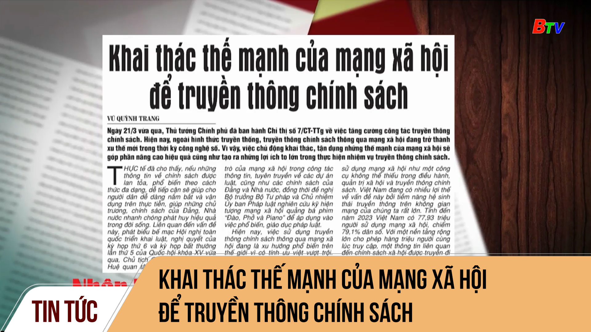 Khai thác thế mạnh của mạng xã hội để truyền thông chính sách