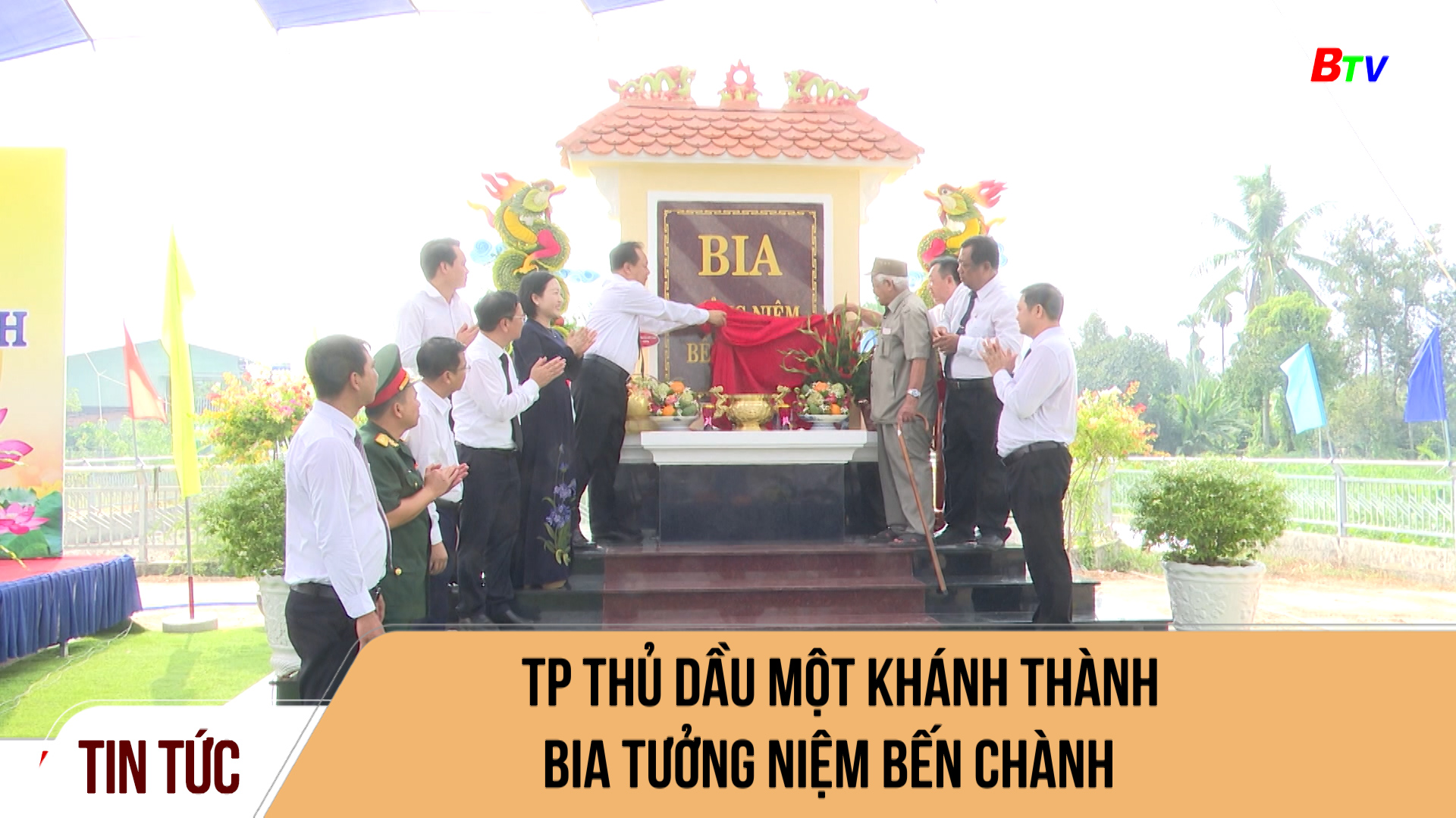 TP Thủ Dầu Một khánh thành bia tưởng niệm Bến Chành	