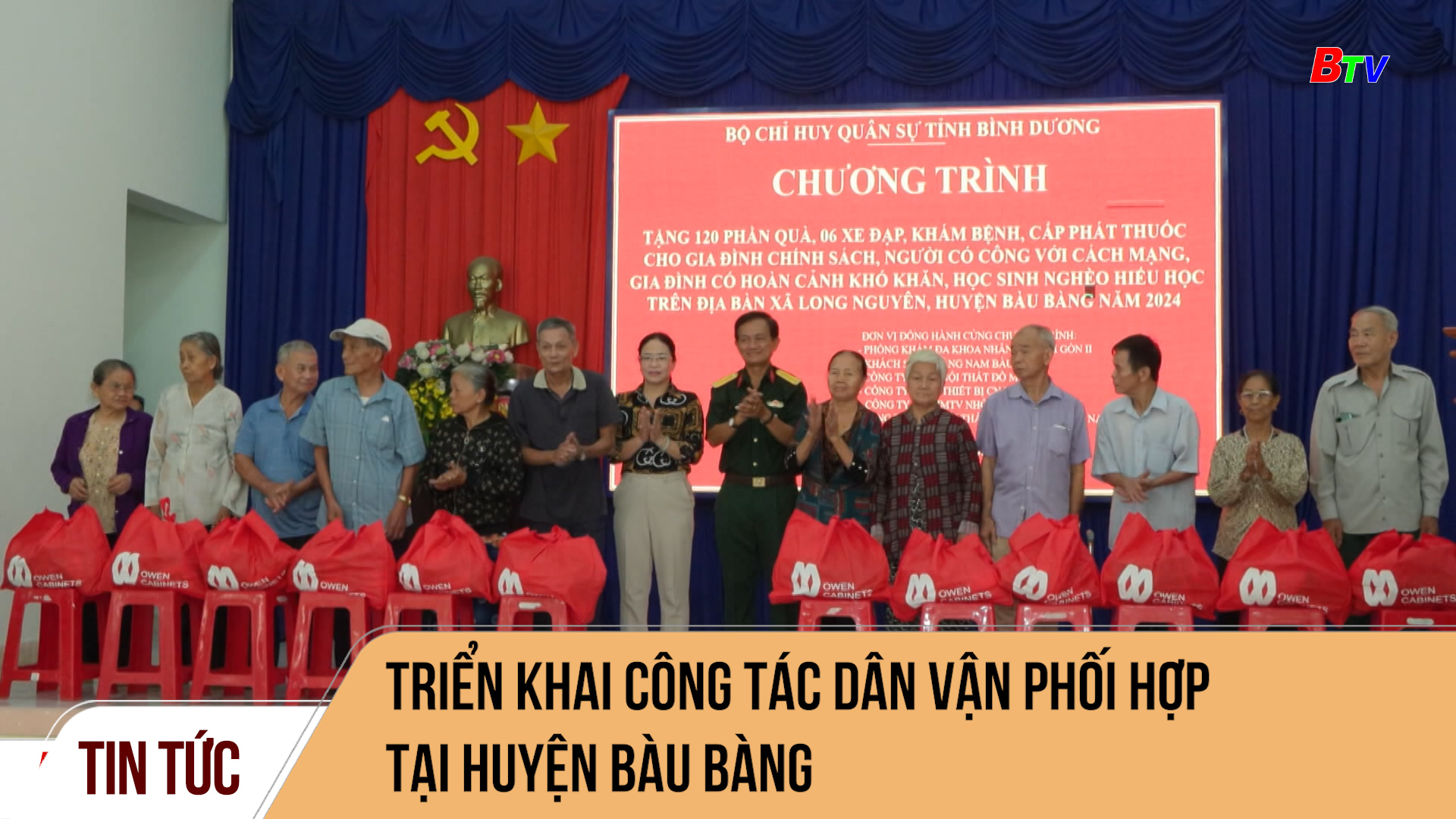 Triển khai công tác dân vận phối hợp tại huyện Bàu Bàng