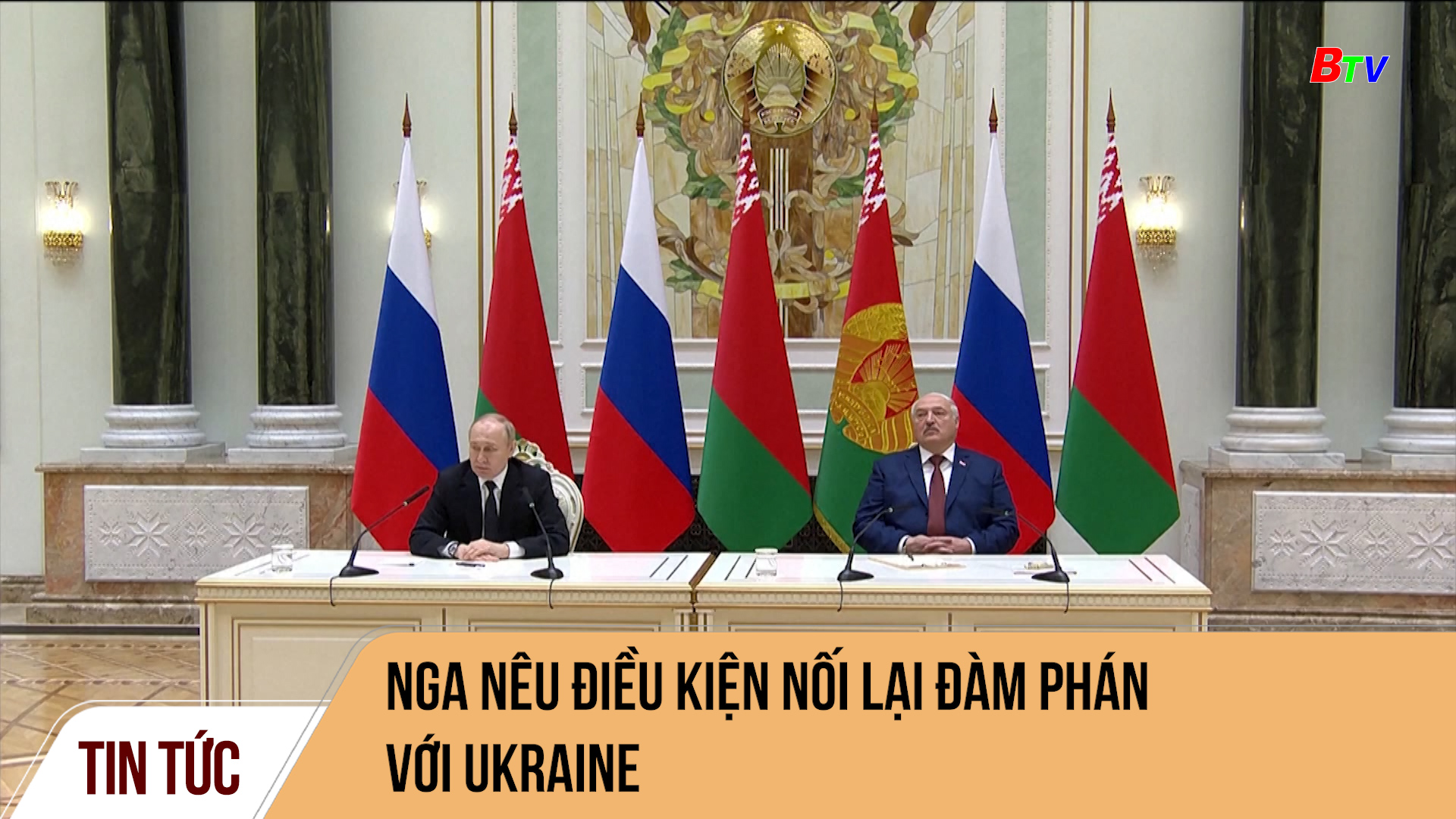 Nga nêu điều kiện nối lại đàm phán với Ukraine