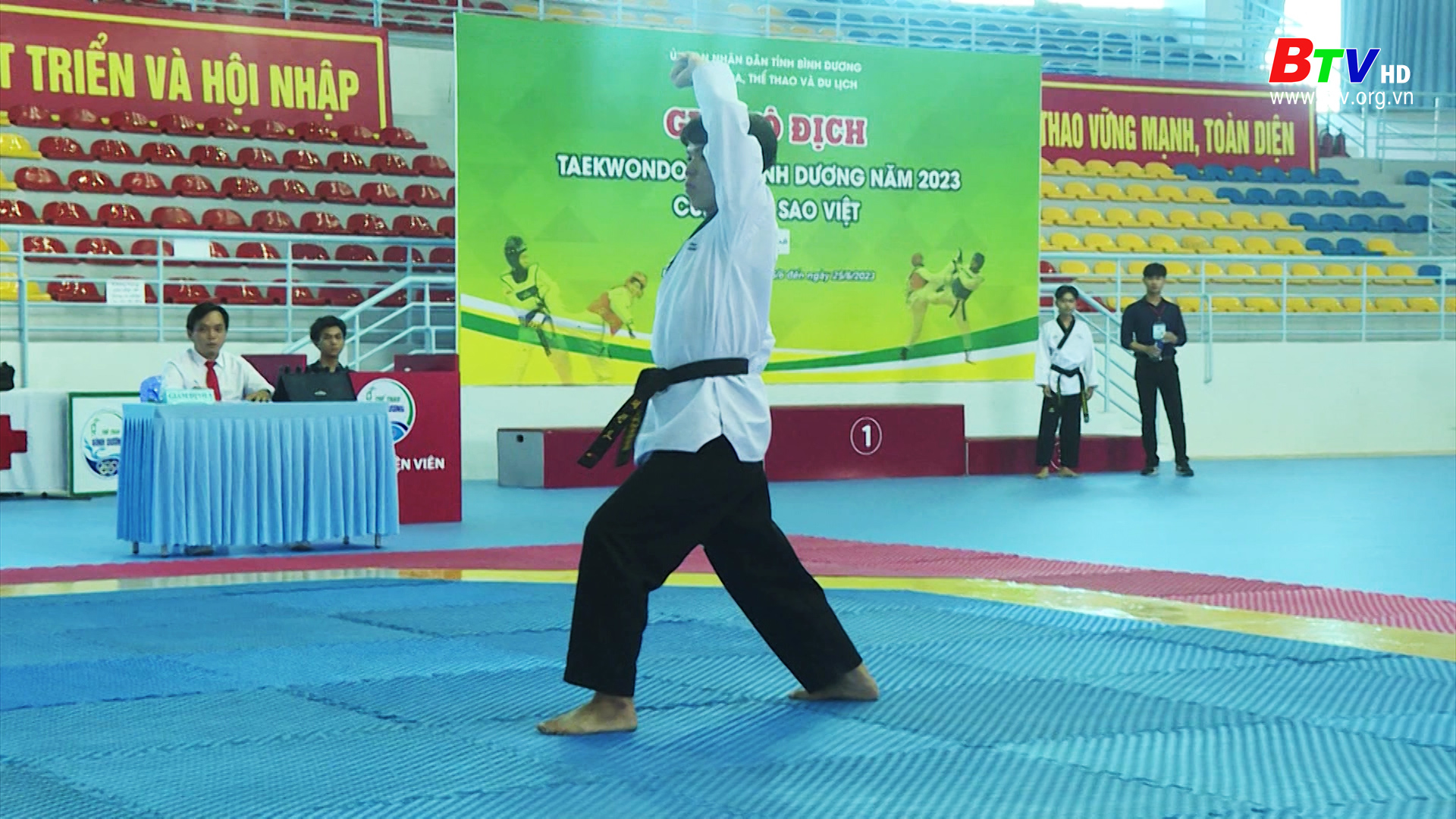 Giải vô địch Taekwondo Bình Dương 2023: Tx.Bến Cát nhất toàn đoàn