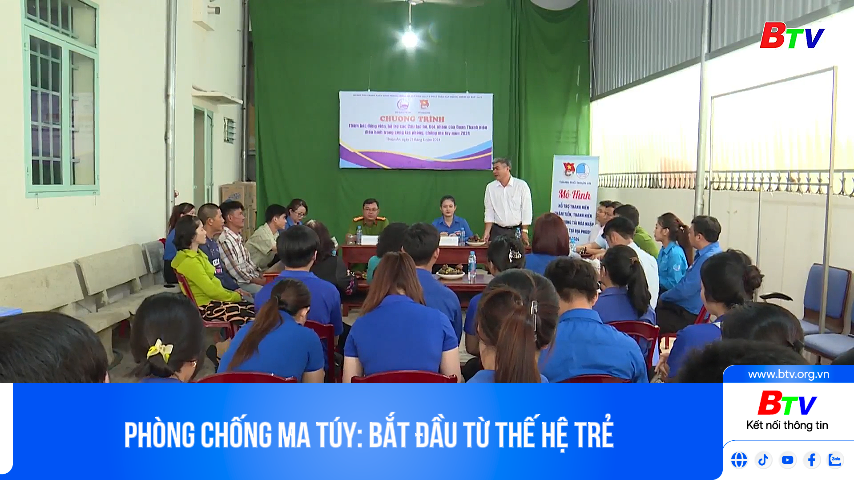 Phòng chống ma túy: bắt đầu từ thế hệ trẻ