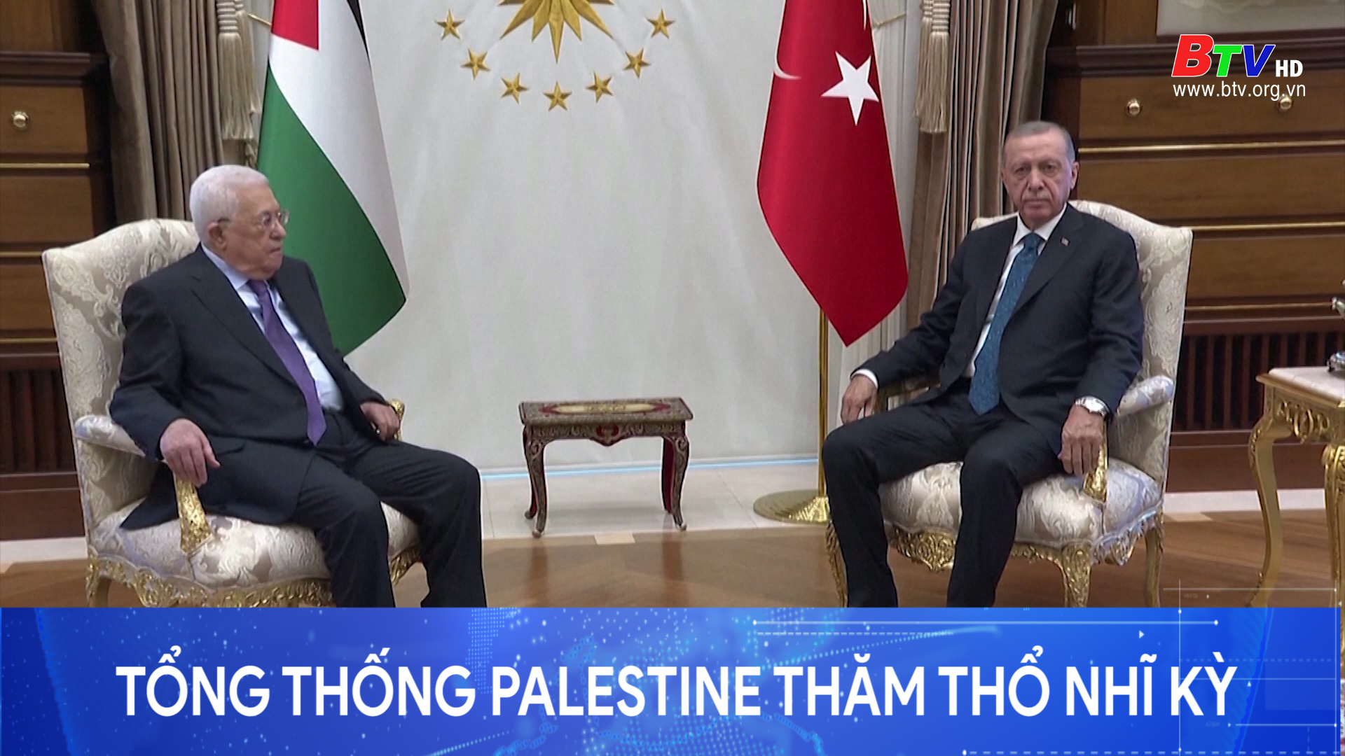 Tổng thống Palestine thăm Thổ Nhĩ Kỳ