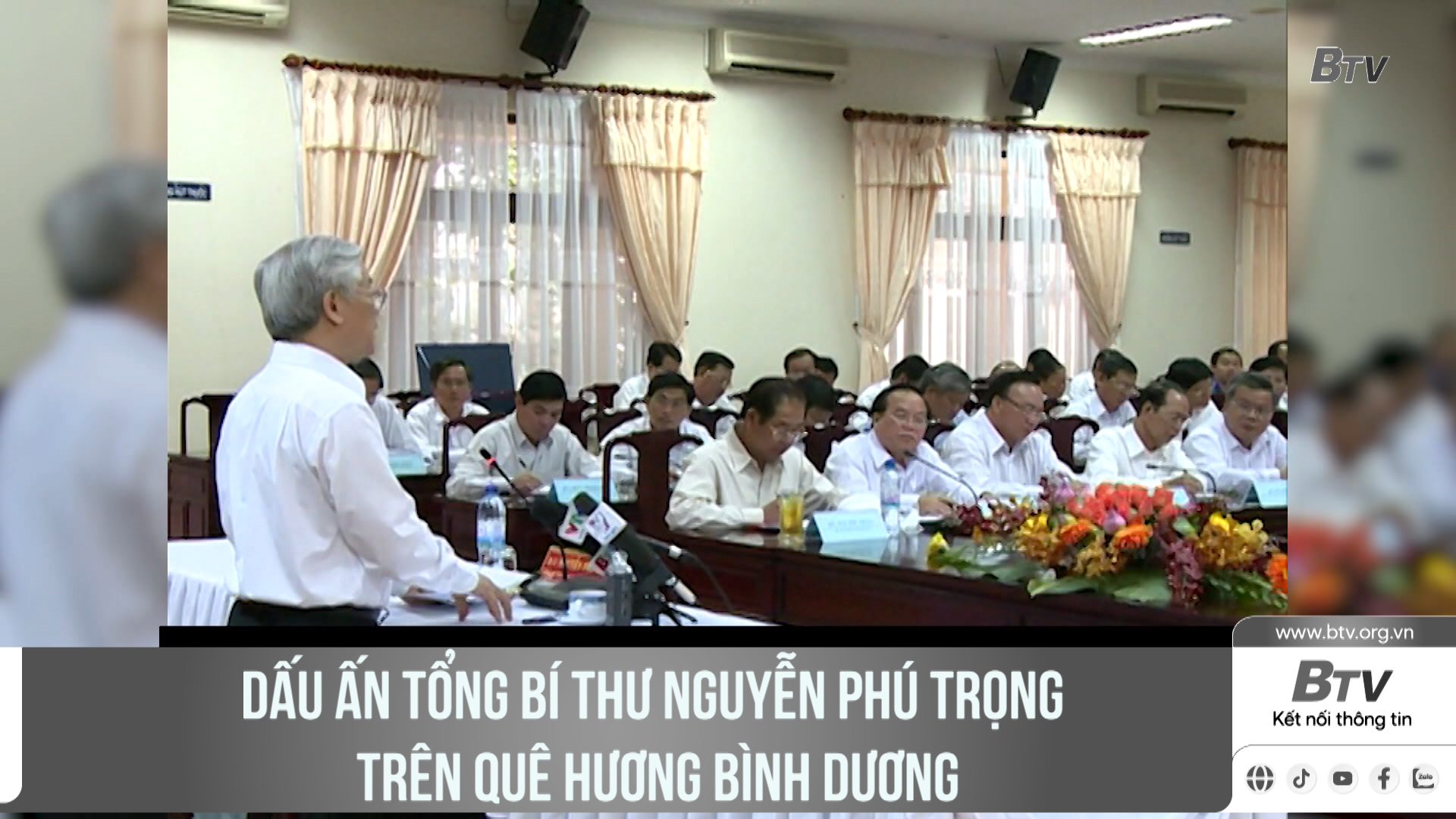 Dấu ấn Tổng Bí thư Nguyễn Phú Trọng trên quê hương Bình Dương