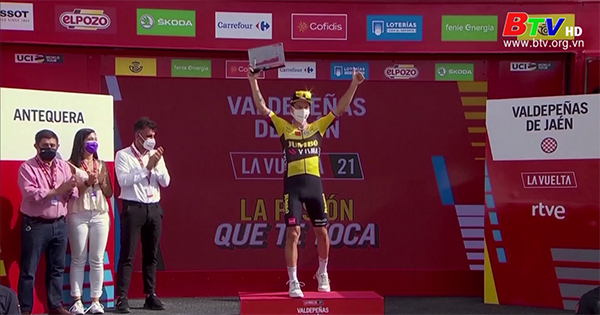 Primoz Roglic thắng chặng 11 Giải xe đạp Vuelta a Espana 2021