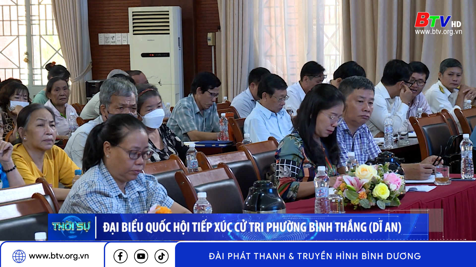 Đại biểu Quốc hội tiếp xúc cử tri phường Bình Thắng (Dĩ An)