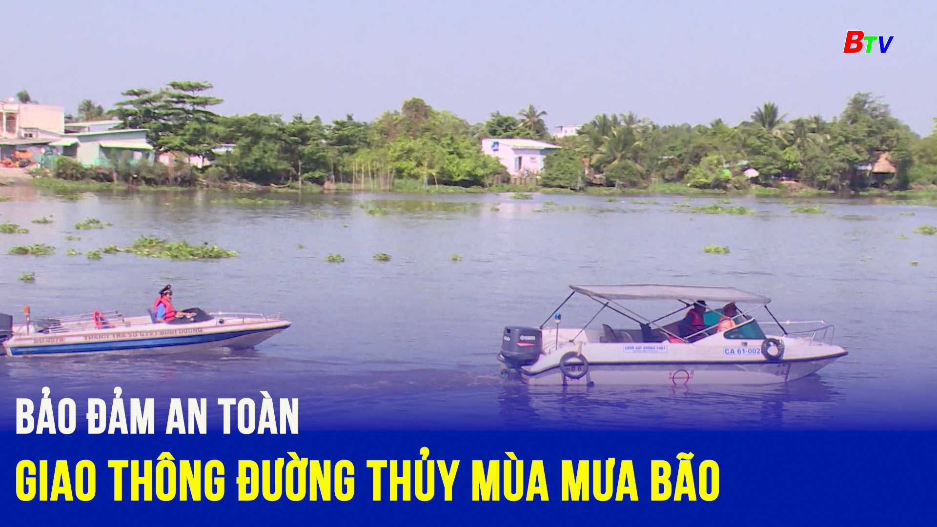 Bảo đảm an toàn giao thông đường thủy mùa mưa bão