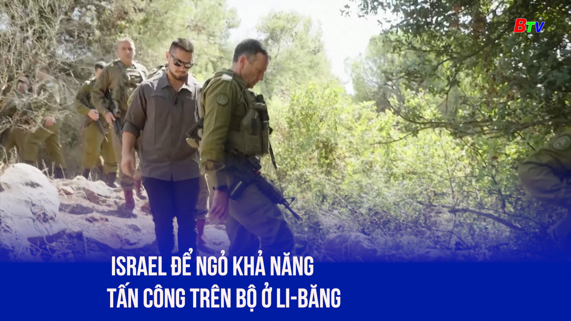 Israel để ngỏ khả năng tấn công trên bộ ở Li-băng