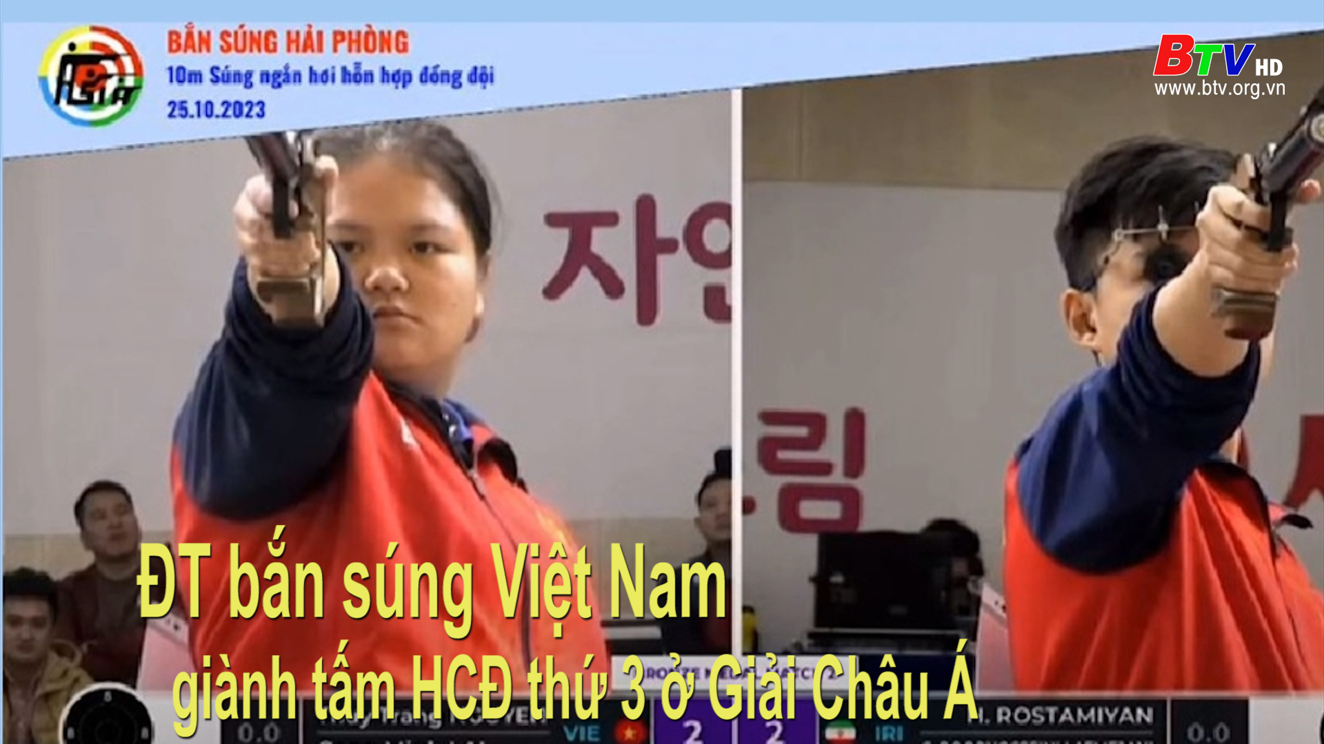 ĐT bắn súng Việt Nam giành tấm HCĐ thứ 3 ở Giải châu Á