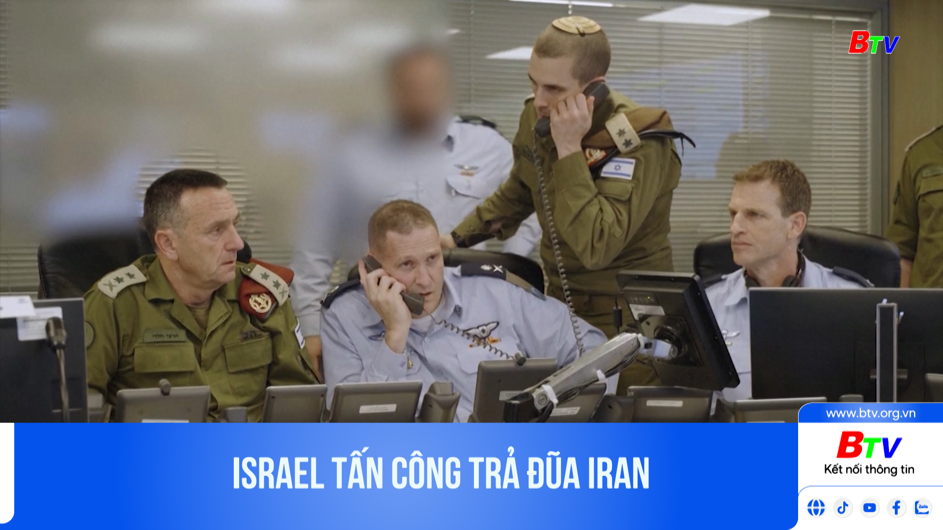 Israel tấn công trả đũa Iran	