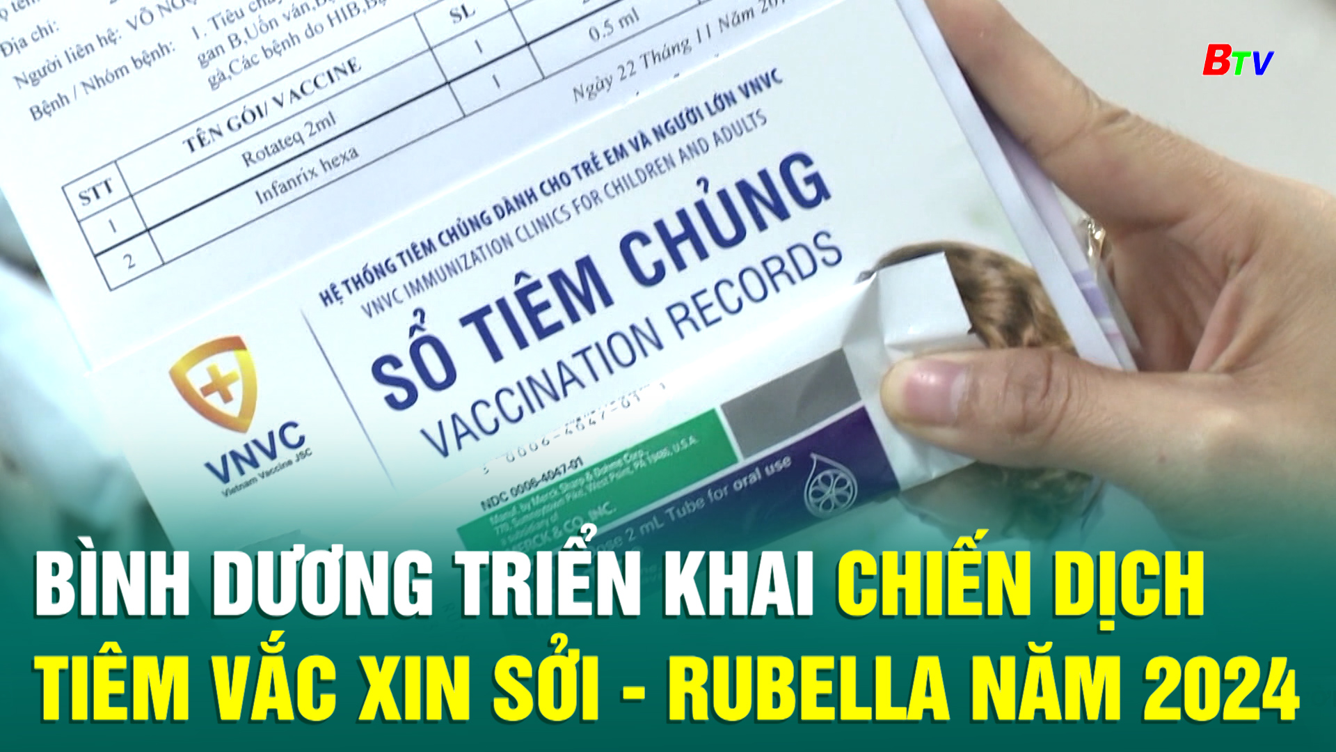 Bình Dương triển khai chiến dịch tiêm vắc xin sởi - rubella năm 2024