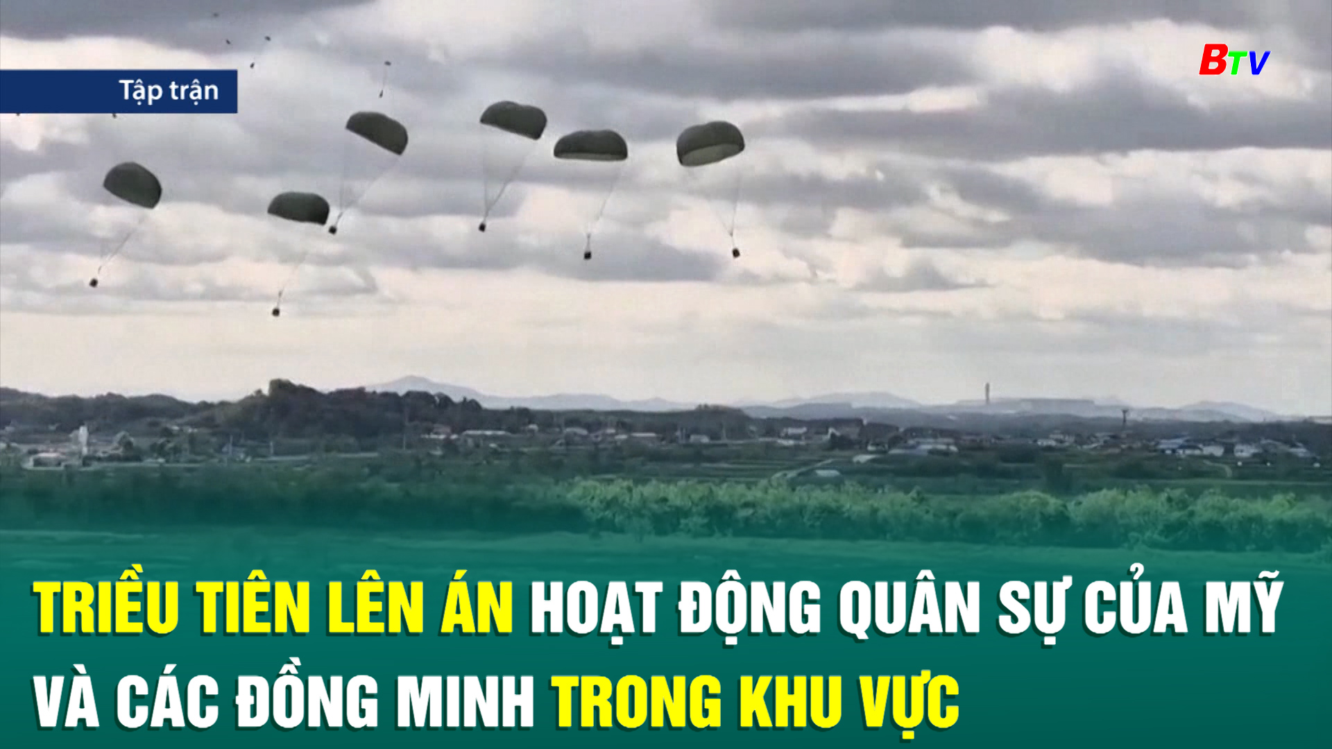 Triều Tiên lên án hoạt động quân sự của Mỹ và các đồng minh trong khu vực