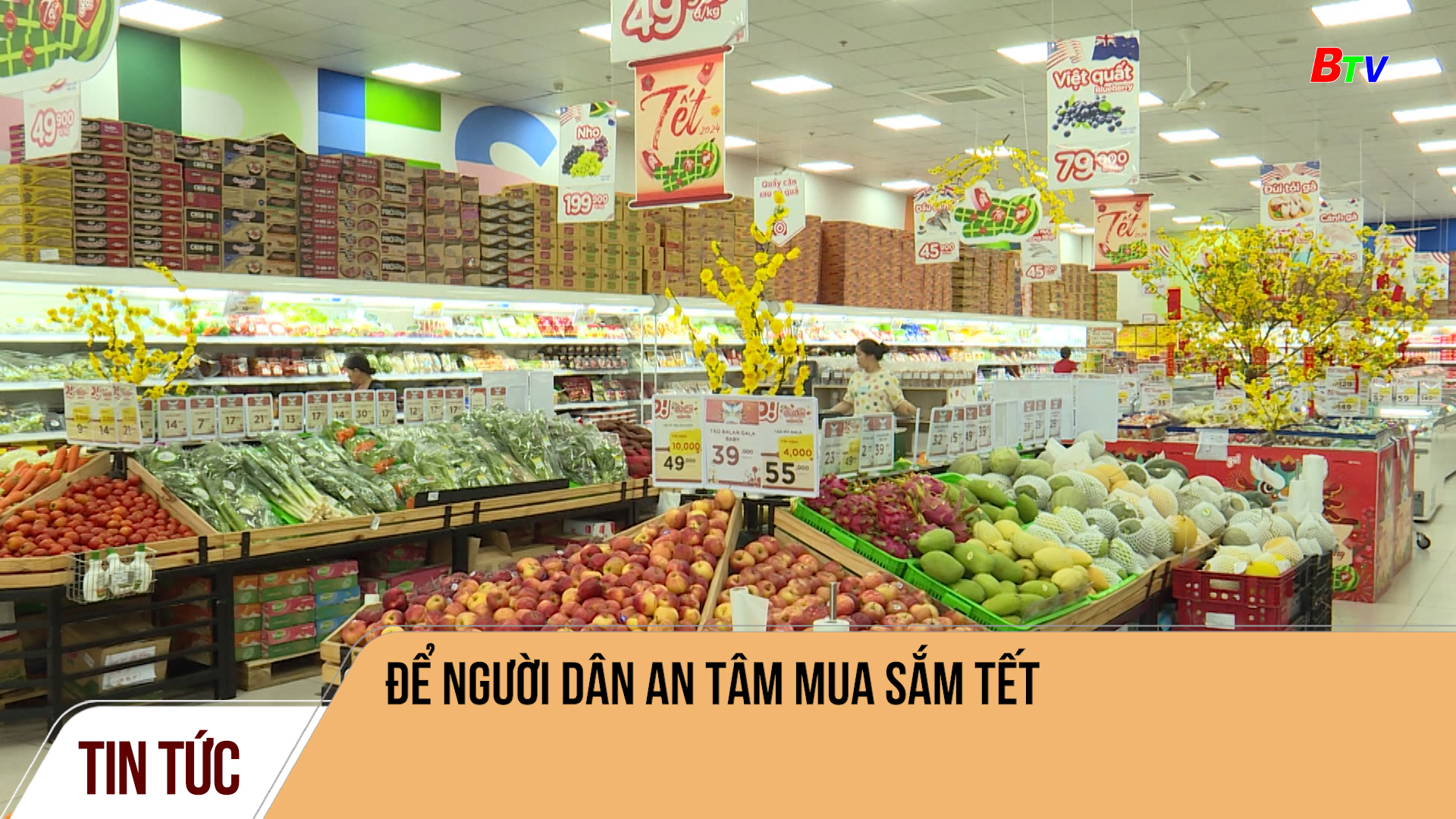 Để người dân an tâm mua sắm Tết