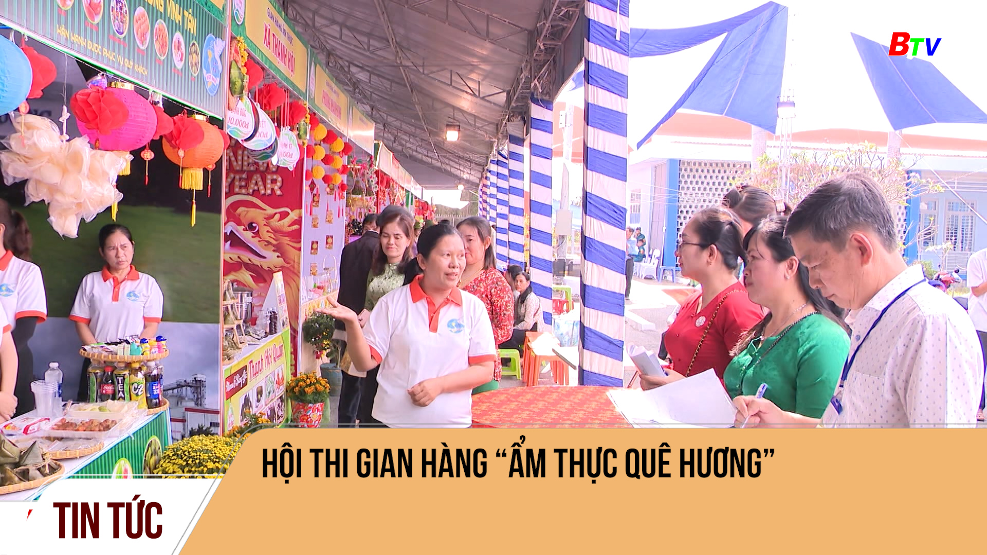 Hội thi gian hàng “Ẩm thực quê hương”