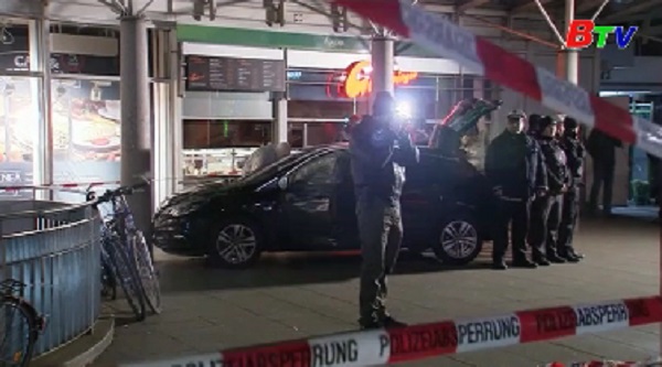 Tấn công bằng xe ở Đức, 3 người bị thương
