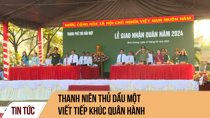 Thanh niên Thủ Dầu Một viết tiếp khúc quân hành