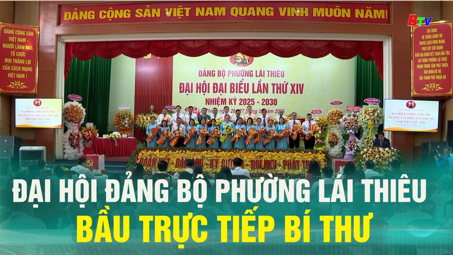 Đại hội Đảng bộ phường Lái Thiêu bầu trực tiếp Bí thư