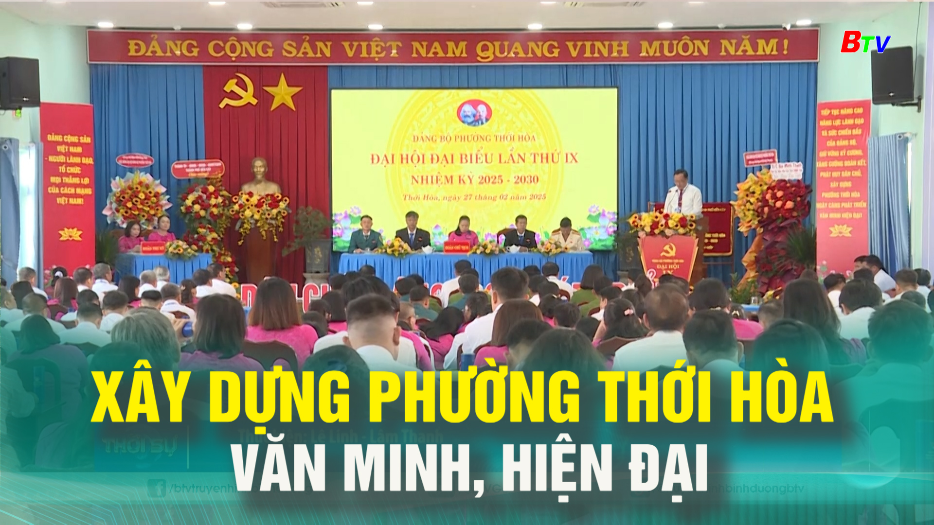 Xây dựng phường Thới Hòa văn minh, hiện đại