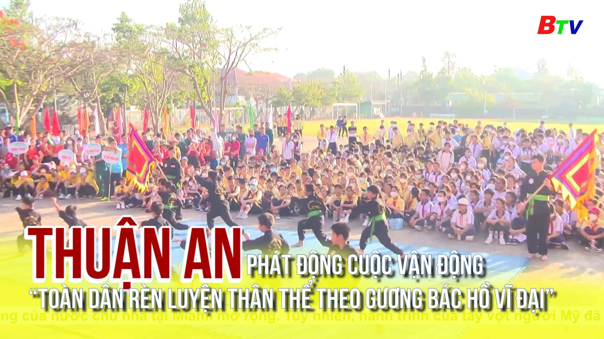 Thuận An phát động cuộc vận động “Toàn dân rèn luyện thân thể theo gương Bác Hồ vĩ đại” 